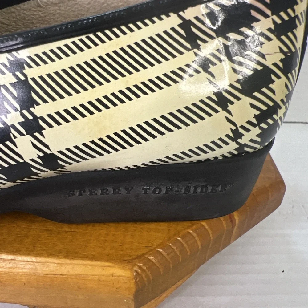 Sperry Top‎ Sider Waterproof Plaid Women's size 8M